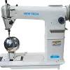 New-Tech GC-810W High Speed, Post Bed, 1 Needle, Drop Feed, Lockstitch Wig And Hat Industrial Sewing Machine With Table And Servo Motor | GoldStar Tool