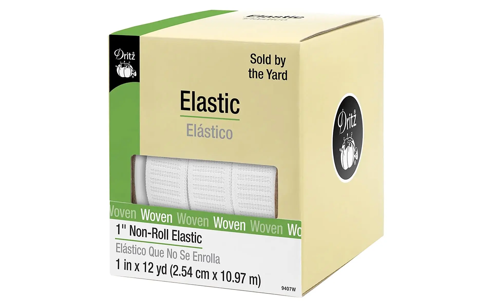 Dritz Small Roll Non-Roll Woven Elastic | GoldStar Tool 2 Dritz Small Roll Non-Roll Woven Elastic | GoldStar Tool - Image 2