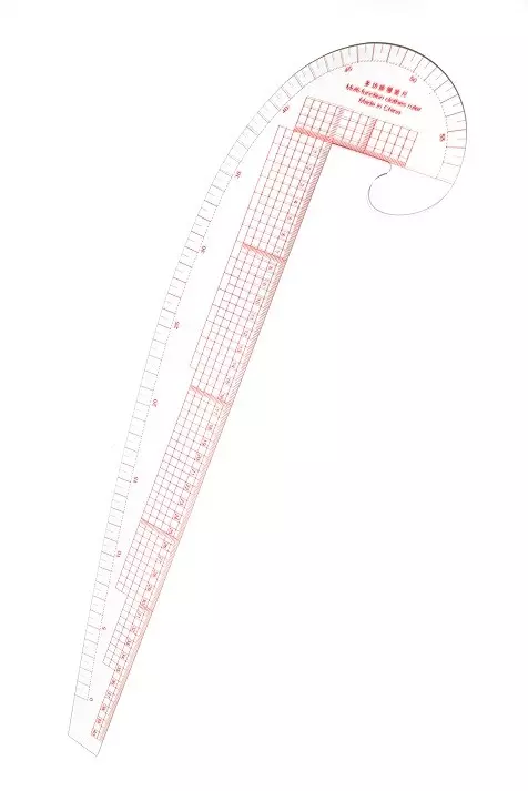 Multi-Function 3 In 1 Curved Ruler | GoldStar Tool 2 Multi-Function 3 In 1 Curved Ruler | GoldStar Tool - Image 2