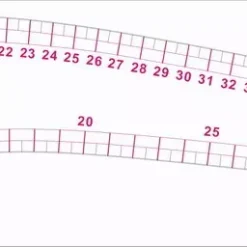 Vary Form Curve 48 Cm Plastic Ruler | GoldStar Tool