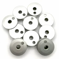 10 Pack Aluminum Bobbins - Brother #155484001 | GoldStar Tool