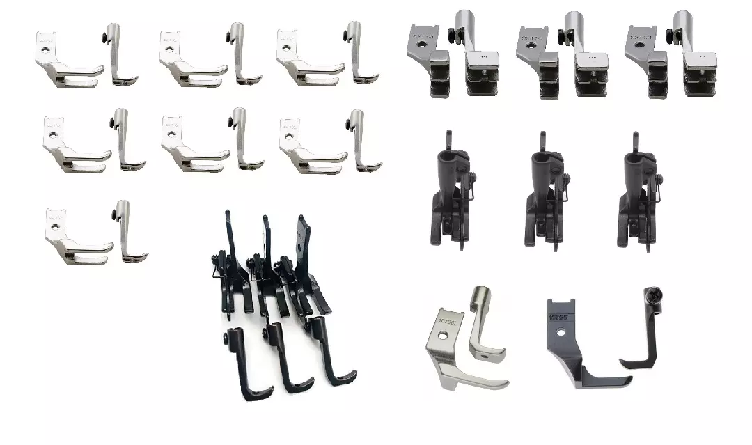 Walking Foot Presser Foot Kit - 18 Sets Of Feet (Zipper, Welting, Piping, Edge Guide) | GoldStar Tool 1 Walking Foot Presser Foot Kit - 18 Sets Of Feet (Zipper, Welting, Piping, Edge Guide) | GoldStar Tool