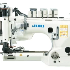 JUKI MS-3580 Series Feed-off-the-Arm 3 Needle Double Chainstitch Industrial Sewing Machine With Table And Motor | GoldStar Tool