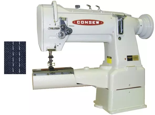 Consew 387RB-2 Sewing Machine With Table And Servo Motor | GoldStar Tool 1 Consew 387RB-2 Sewing Machine With Table And Servo Motor | GoldStar Tool