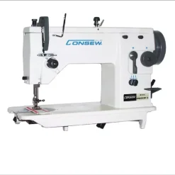 Consew CN2053R-2A​ 3 Step Zig-Zag Lockstitch Industrial Sewing Machine With Table And Servo Motor | GoldStar Tool