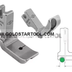 Metal Piping Foot- High Shank Right Or Left | GoldStar Tool