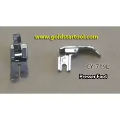 Straight Stitch Presser Foot For Sewing Machines, Low Shank CY-719L | GoldStar Tool