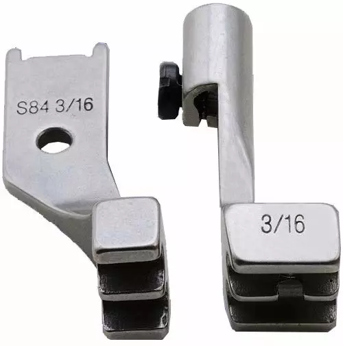 Cording / Welting / Piping Industrial Walking Presser Foot Set #S84, S83 | GoldStar Tool 2 Cording / Welting / Piping Industrial Walking Presser Foot Set #S84, S83 | GoldStar Tool - Image 2