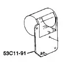 Capacitor Cover For Eastman Cutting Machines, 53C11-91 | GoldStar Tool