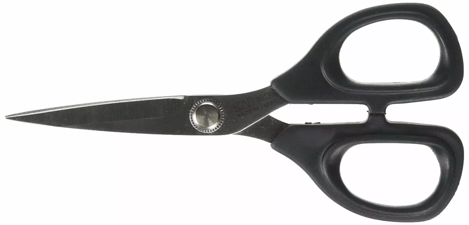 5 1/2" Gray Handle Embroidery Scissors - Kai | GoldStar Tool 1 5 1/2" Gray Handle Embroidery Scissors - Kai | GoldStar Tool