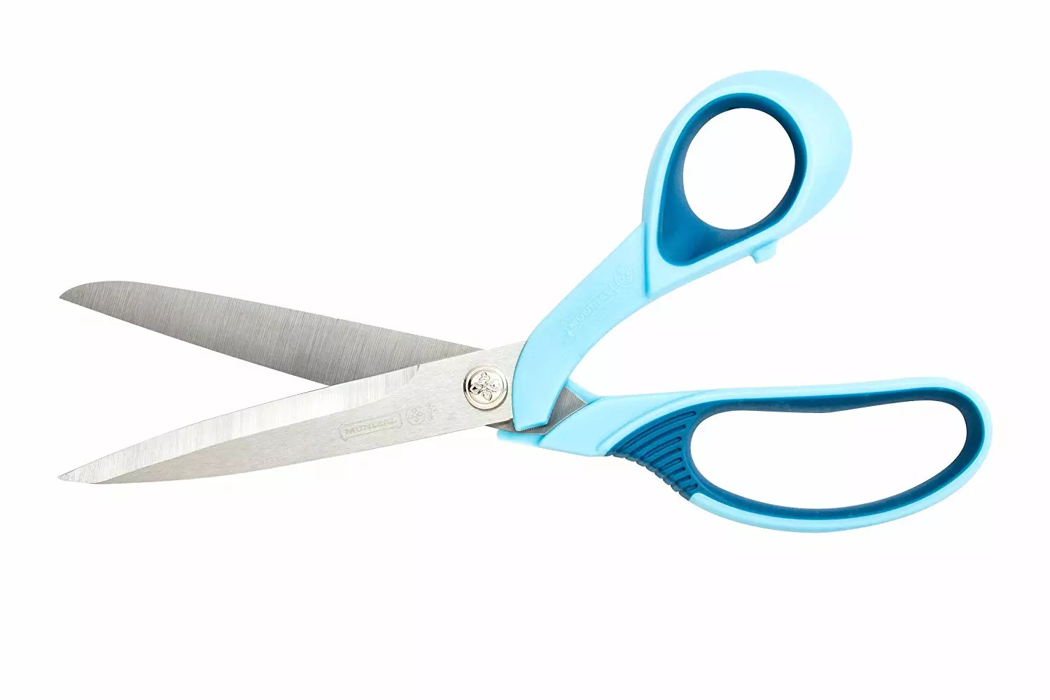 9 1/2" Blue Super Edge Dressmaker Shears - Mundial | GoldStar Tool 2 9 1/2" Blue Super Edge Dressmaker Shears - Mundial | GoldStar Tool - Image 2
