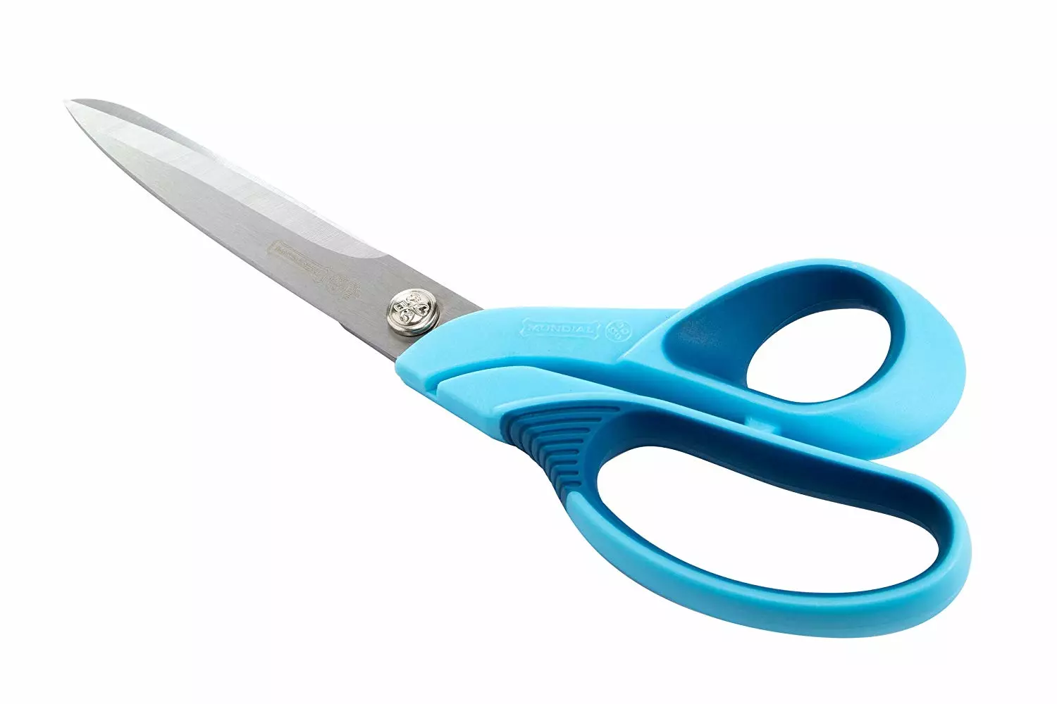 9 1/2" Blue Super Edge Dressmaker Shears - Mundial | GoldStar Tool 3 9 1/2" Blue Super Edge Dressmaker Shears - Mundial | GoldStar Tool - Image 3