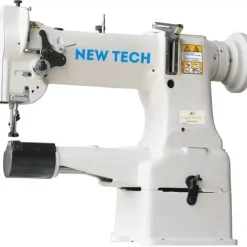 New-Tech GC-8B Cylindrical Bed Compound Feed Lockstitch Industrial Sewing Machine With Table And Servo Motor | GoldStar Tool
