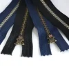 #5 Brass Closed-End Jean Zipper -7" | GoldStar Tool