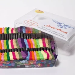 100 Skeins Embroidery Floss - Assorted Colors | GoldStar Tool