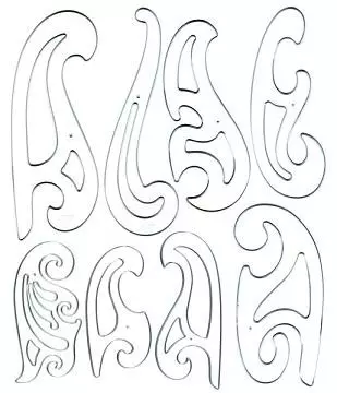 C-Thru Ruler C-Thru® 8-Piece French Curve Set | GoldStar Tool 1 C-Thru Ruler C-Thru® 8-Piece French Curve Set | GoldStar Tool