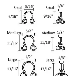Nylon Covered Hook & Eye Sets | GoldStar Tool -GoldStar Tool-shop Final