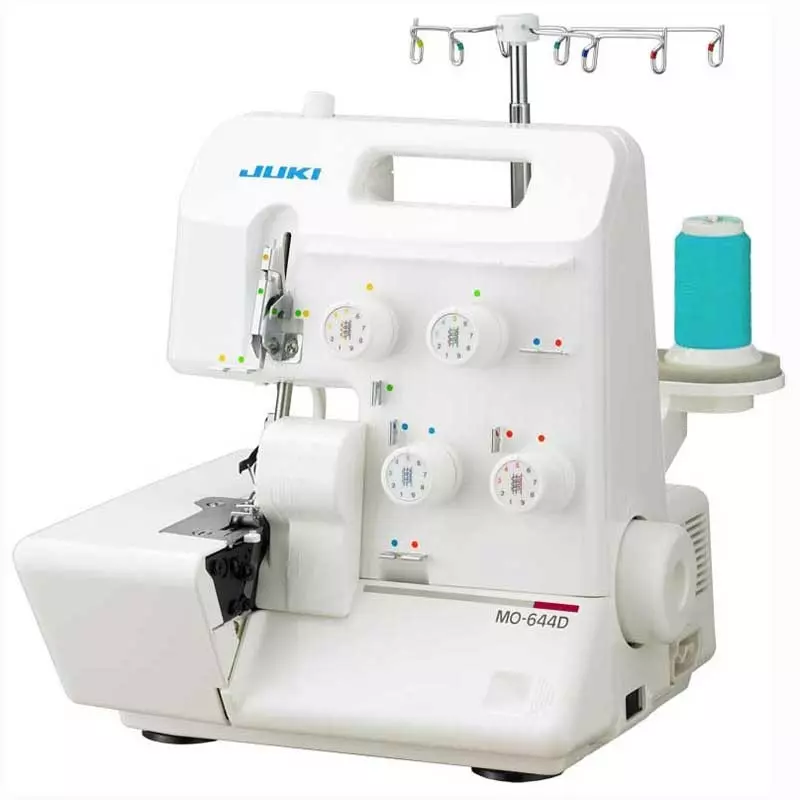 JUKI MO-644D Garnet Series Serger 2/3/4 Thread Overlock With Differential Feed And Rolled Hem | GoldStar Tool 1 JUKI MO-644D Garnet Series Serger 2/3/4 Thread Overlock With Differential Feed And Rolled Hem | GoldStar Tool