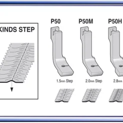 Shirring/Gathering Foot For Lockstitch Sewing Machines | GoldStar Tool -GoldStar Tool-shop P50photo