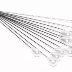 Pearl Head Pins, Natural Or Black (pack Of 144) | GoldStar Tool