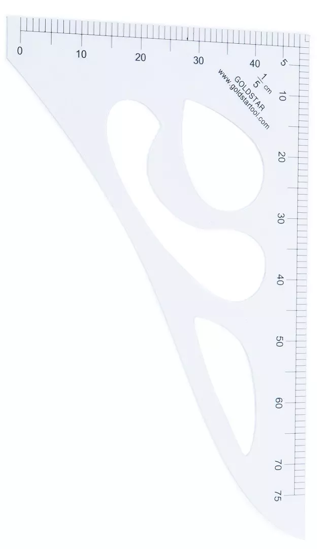Tailor's Rule, Multiuse, 1/5 Centimeter Scale | GoldStar Tool 1 Tailor's Rule, Multiuse, 1/5 Centimeter Scale | GoldStar Tool