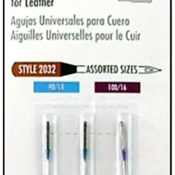 Singer Machine Needle Leather Size 14/16 3pc | GoldStar Tool