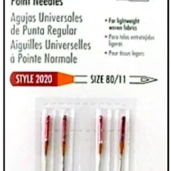 Singer Machine Needle Regular Point Size 11 4pc | GoldStar Tool