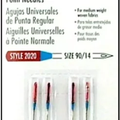 Singer Machine Needle Regular Point Size 14 4pc | GoldStar Tool