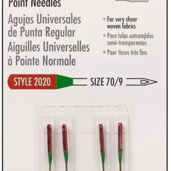 Singer Machine Needle Regular Point Size 9 4pc | GoldStar Tool