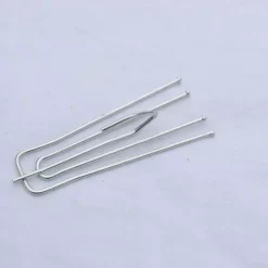 4 Prong Pinch Pleat Curtain Hooks 3" Short Neck | GoldStar Tool