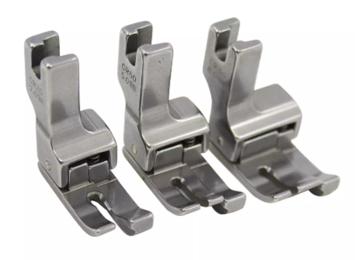 Brother Spring Action Guide Foot (PQ Series) 3PC 2MM 5MM 8MM #SA170 | GoldStar Tool 2 Brother Spring Action Guide Foot (PQ Series) 3PC 2MM 5MM 8MM #SA170 | GoldStar Tool - Image 2