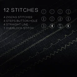 Compact Portable Sewing Machine - Family Sew #FS-30H | GoldStar Tool