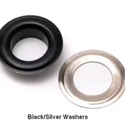 #15 Jumbo Curtain / Drapery Grommets | GoldStar Tool -GoldStar Tool-shop blackgrommetsround12