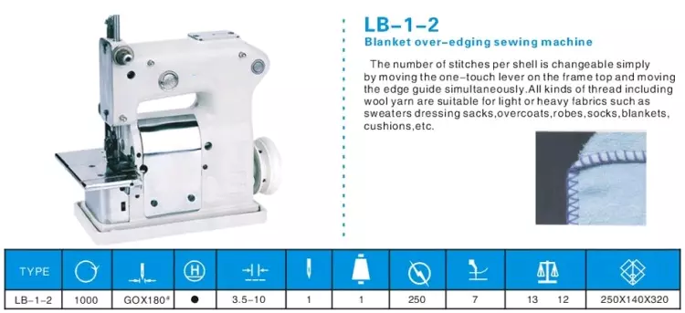 New-Tech GC-18E Over-Edge Sewing Machine | GoldStar Tool 2 New-Tech GC-18E Over-Edge Sewing Machine | GoldStar Tool - Image 2
