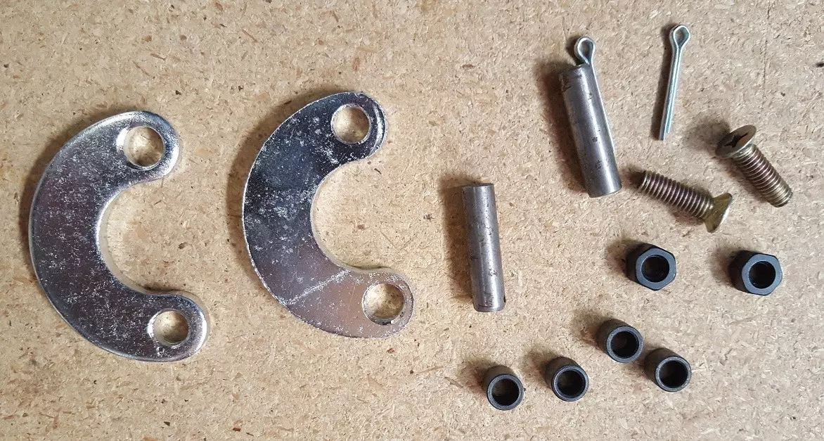 C-Clamp Set For GS30-8 Or GS40-8 Swatch Cutter | GoldStar Tool 1 C-Clamp Set For GS30-8 Or GS40-8 Swatch Cutter | GoldStar Tool