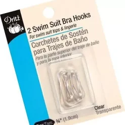 Dritz Swim Suit Bra Hooks Pack Of 2 | GoldStar Tool 6 Dritz Swim Suit Bra Hooks Pack Of 2 | GoldStar Tool -GoldStar Tool-shop dritzswimhooks clear