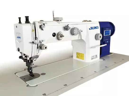 JUKI DU-1481-7 Single Needle Lockstitch Top And Bottom Feed Industrial Machine With Double-capacity Hook With Automatic Thread Trimmer With Table And Built-in Direct Drive Servo Motor | GoldStar Tool 3 JUKI DU-1481-7 Single Needle Lockstitch Top And Bottom Feed Industrial Machine With Double-capacity Hook With Automatic Thread Trimmer With Table And Built-in Direct Drive Servo Motor | GoldStar Tool - Image 3