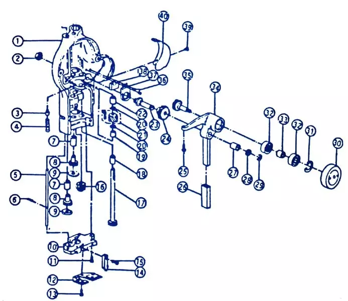 Bearing For Bell Crank, Eastman Straight Knife Cutting Machines, 90C4-34 | GoldStar Tool 2 Bearing For Bell Crank, Eastman Straight Knife Cutting Machines, 90C4-34 | GoldStar Tool - Image 2
