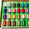 24 Colors #40 Polyester Machine Embroidery Thread Kit 1092 Yds | GoldStar Tool
