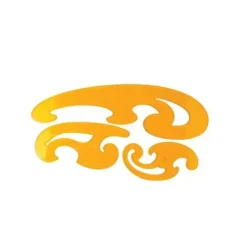 French Curve Set, C-Thru® (3 Pc) | GoldStar Tool