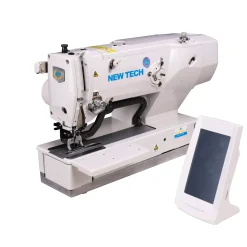 New-Tech GC-1790 Automatic Computerized Buttonhole Machine With Table And Built-in Direct Drive Servo Motor | GoldStar Tool