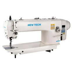 New-Tech GC-9922A Triple Feed Heavy Duty Single Needle Drop Feed Lockstitch​ Upholstery Industrial Sewing Machine With Table And Servo Motor | GoldStar Tool