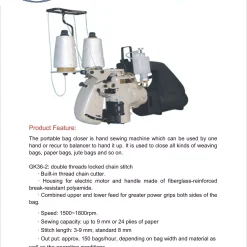 New-Tech Portable Double Thread Bag Closer | GoldStar Tool