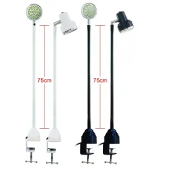 Gooseneck 110 Volt LED Task Light With C-Clamp | GoldStar Tool