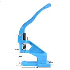 Heavy Duty Press For Grommets, Snaps, Buttons & Rivets | GoldStar Tool -GoldStar Tool-shop grommet press size 1