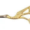 Gold Plated Bird Design Embroidery Scissors | GoldStar Tool