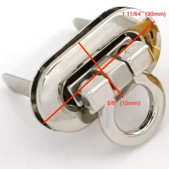 Metal Lock - Oval Flip | GoldStar Tool