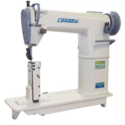 Alternative view of Consew 228R-11-1 Sewing Machine With Table And Servo Motor | GoldStar Tool