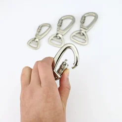 Nickel Locking Carabiner Clip | GoldStar Tool