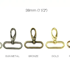 Metal Swivel Snap Hook - Egg Shaped | GoldStar Tool -GoldStar Tool-shop metalswivelsnaphook eggshaped 38mm final 1